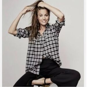 Madewell Oversize Flannel Shirt